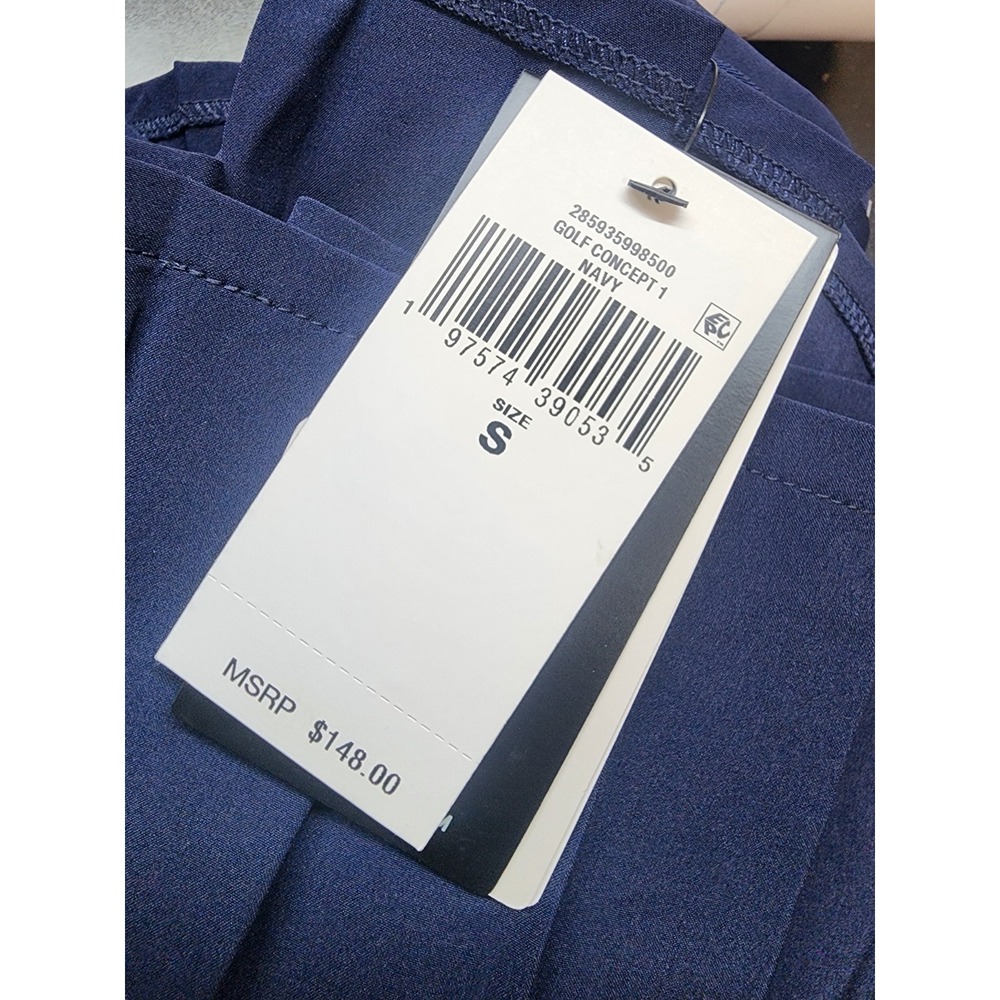 RLX Ralph Lauren Performance Fabric Wrap Skirt Golf Concept 1 Navy - Picture 11 of 11